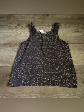 NWT LOFT Square Neck Sleeveless Shift Top Size Medium